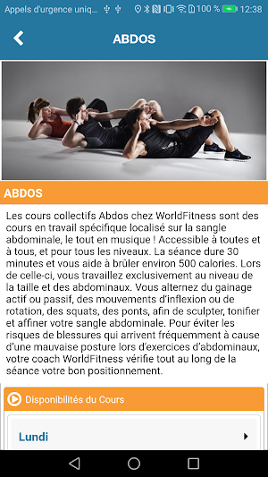 World Fitness Screenshot 2