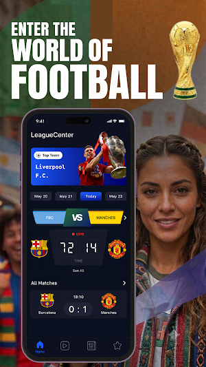 Football Live Score & News Screenshot 0