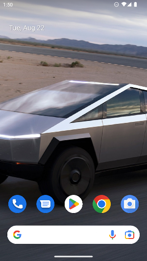Tesla Cyber SEXY Wallpaper Screenshot 0