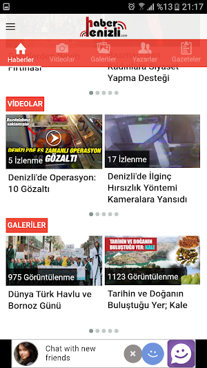 Haber Denizli Screenshot 2