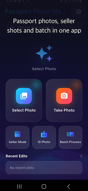 Passport Photo Maker Screenshot 1