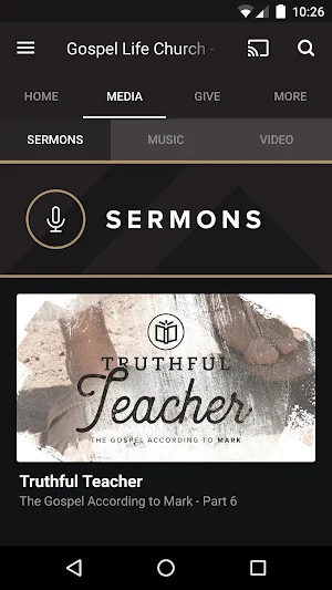 Gospel Life Church Screenshot 1