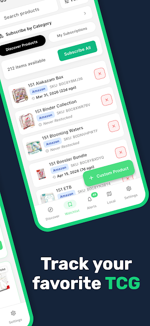 RestockR Screenshot 1