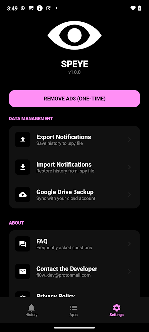 Speye: Notification Saver Screenshot 3