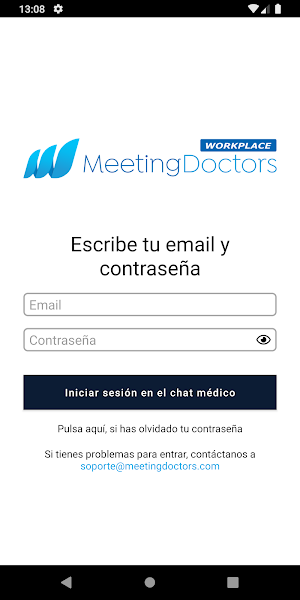 MeetingDoctors Workplace Screenshot 1