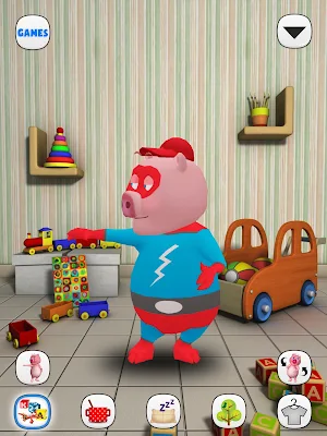 My Talking Pig - Virtual Pet Screenshot 2
