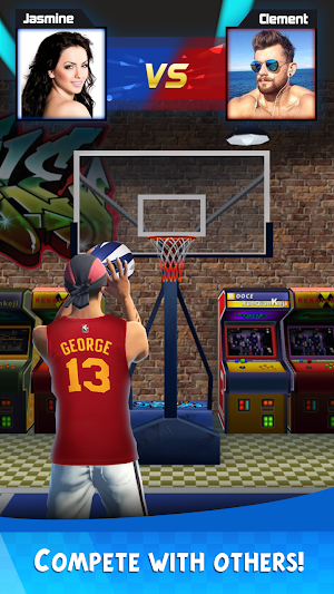 Basketball Tournament - Free Throw Game Screenshot 0