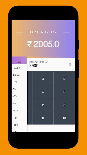 GST Calculator 2019 Screenshot 2