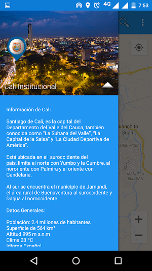Cali Institucional Screenshot 2