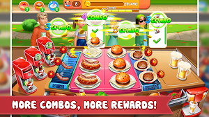 Cooking Delicious: Crazy Chef Family Restaurant Screenshot 2