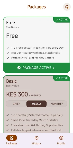 Bevans AI Tips and Scores Screenshot 0