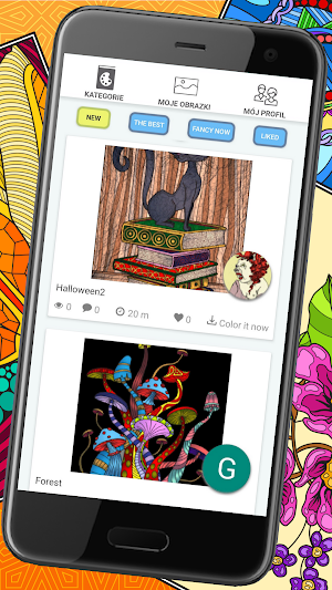 Colorish - free mandala coloring book for adults Screenshot 2