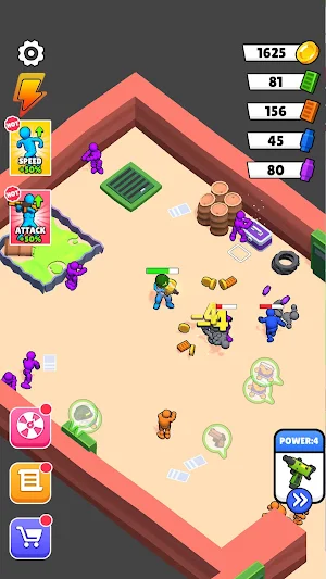 Crazy shooting  zombies Screenshot 2