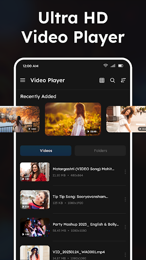 HD Video Player - All Format Screenshot 1