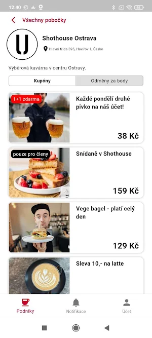 Kartička Screenshot 1