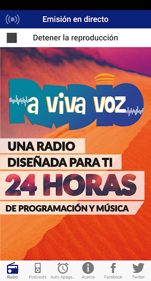 A Viva Voz Radio Screenshot 0