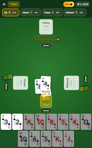Batak Oyunu Screenshot 2