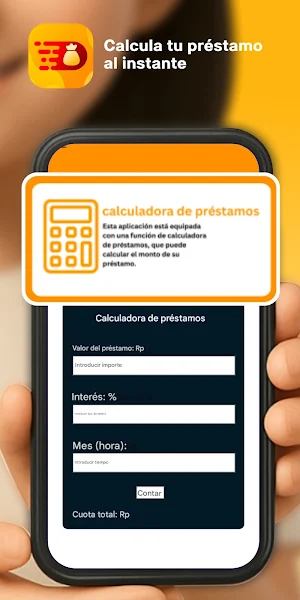 Dinero Rápido Asistente Screenshot 2
