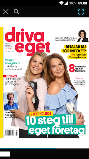 Driva Eget e-tidning Screenshot 2