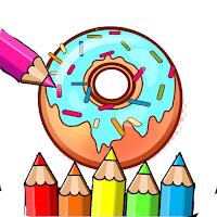 donut coloring book