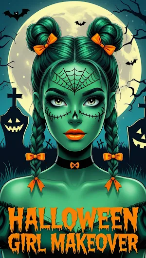 Halloween Makeup & Dress Up Screenshot 0