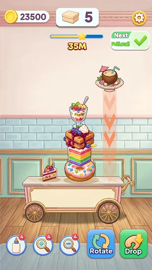 Mia's Daily: Dish Stack Dash Screenshot 3