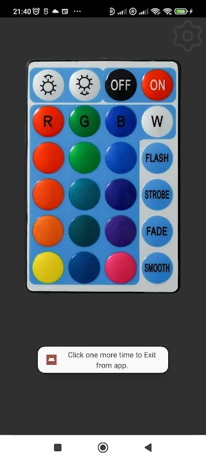 LED Strip Remote Control Screenshot 3