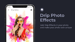 NeonDripArt Photo Editor:Pic Collage & Drip Effect Screenshot 3