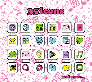 EARTHMAGIC POP Icon & WP☆ Screenshot 1