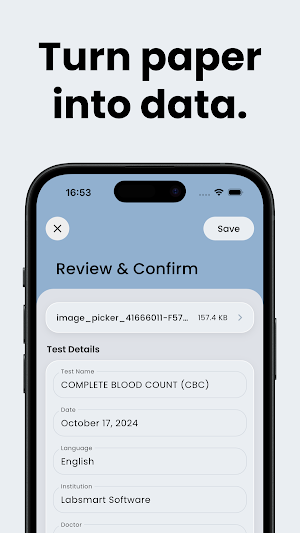 SnapLabs - Lab Results Tracker Screenshot 3