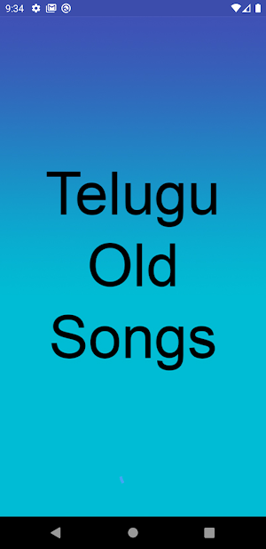 Telugu Old Songs Screenshot 0