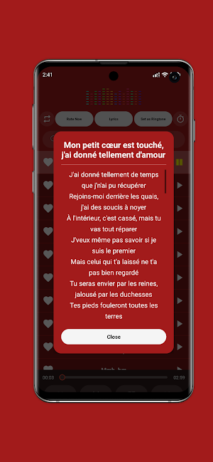 Maitre Gims & Lyrics Offline Screenshot 2