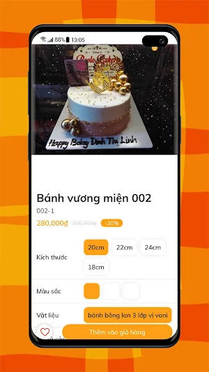 Paolo Bakery – Bánh sinh nhật ngon Screenshot 3