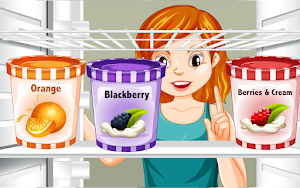 Fill The Fridge Sorting Games Screenshot 3