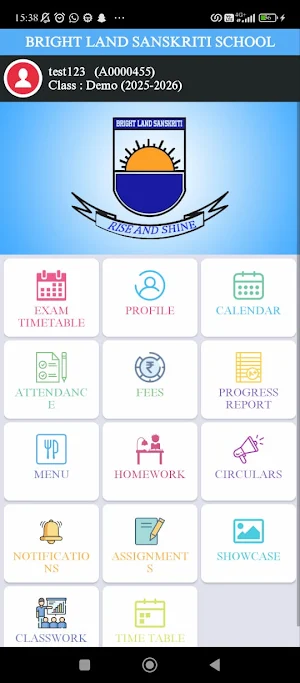 Bright Land Sanskriti School Screenshot 1