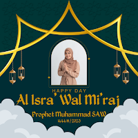 Isra Mi'raj Photo Frame 2023