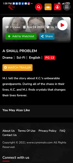 CynemaTV Screenshot 3