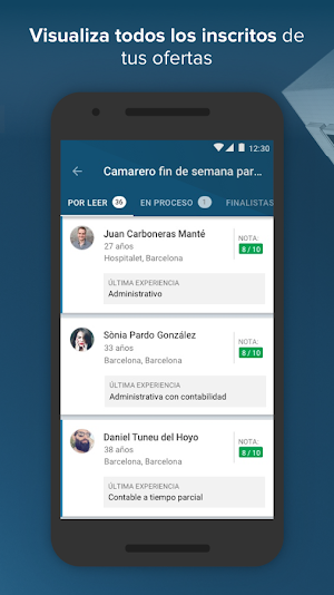 InfoJobs Empresas - Gestiona procesos de selección Screenshot 2