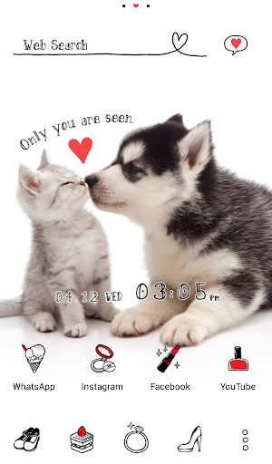 Puppy and Kitten +HOME Screenshot 0
