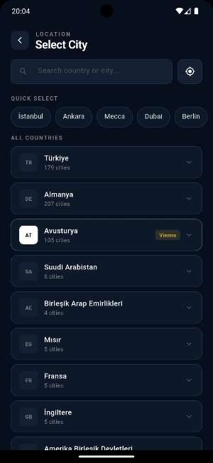 Prayer Times Screenshot 3