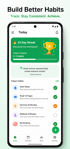 Streakify Habit Tracker Screenshot 0