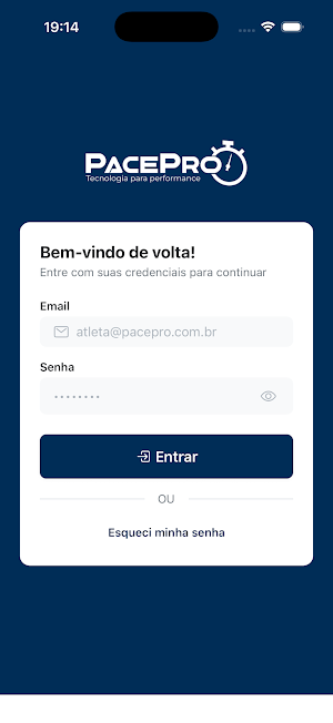 PacePro Atleta Screenshot 0