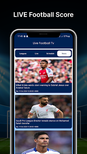 Live Football Score-Fast Score Screenshot 1