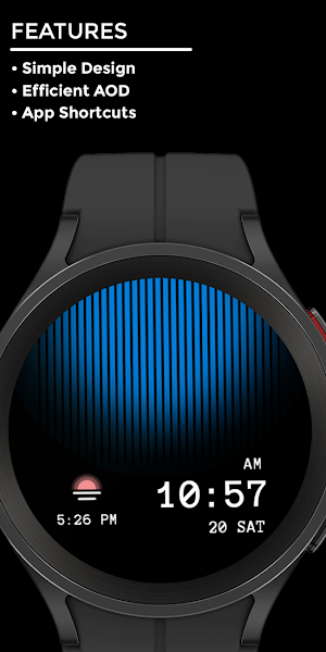 Night ver 19 - watch face Screenshot 1