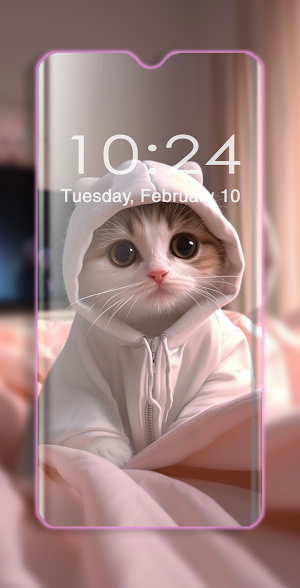 Cute Cats Wallpaper Screenshot 1