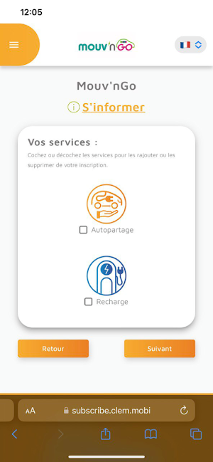 Mouv’ngo Autopartage Screenshot 3