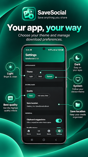 SaveSocial Screenshot 0