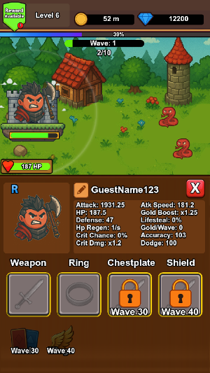 Idle Medieval RPG Screenshot 2