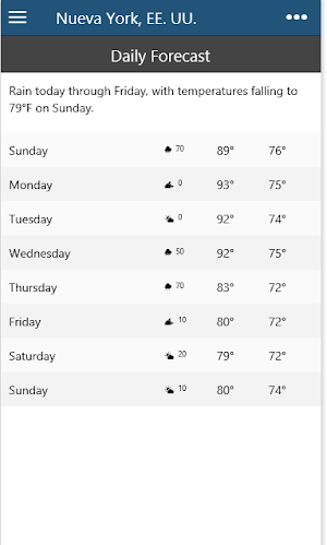 WeatherApp Screenshot 3