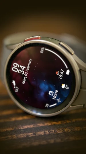Outer Space Watch Face 2 Screenshot 3